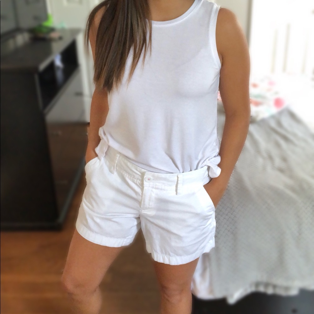 Lilly Pulitzer | 0 | White Callahan Shorts - Picture 3 of 5